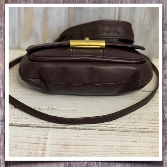 Coach Kristin Leather Hippie in Brown EUC - Picture 6 of 8